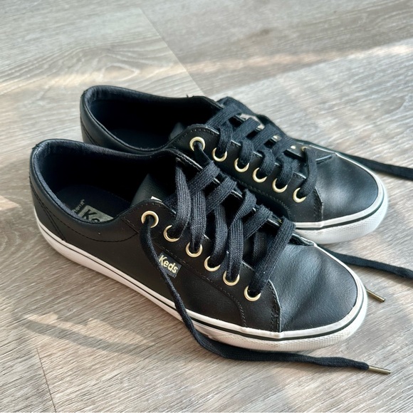 Keds Jump Kick Leather Sneaker - Picture 1 of 4